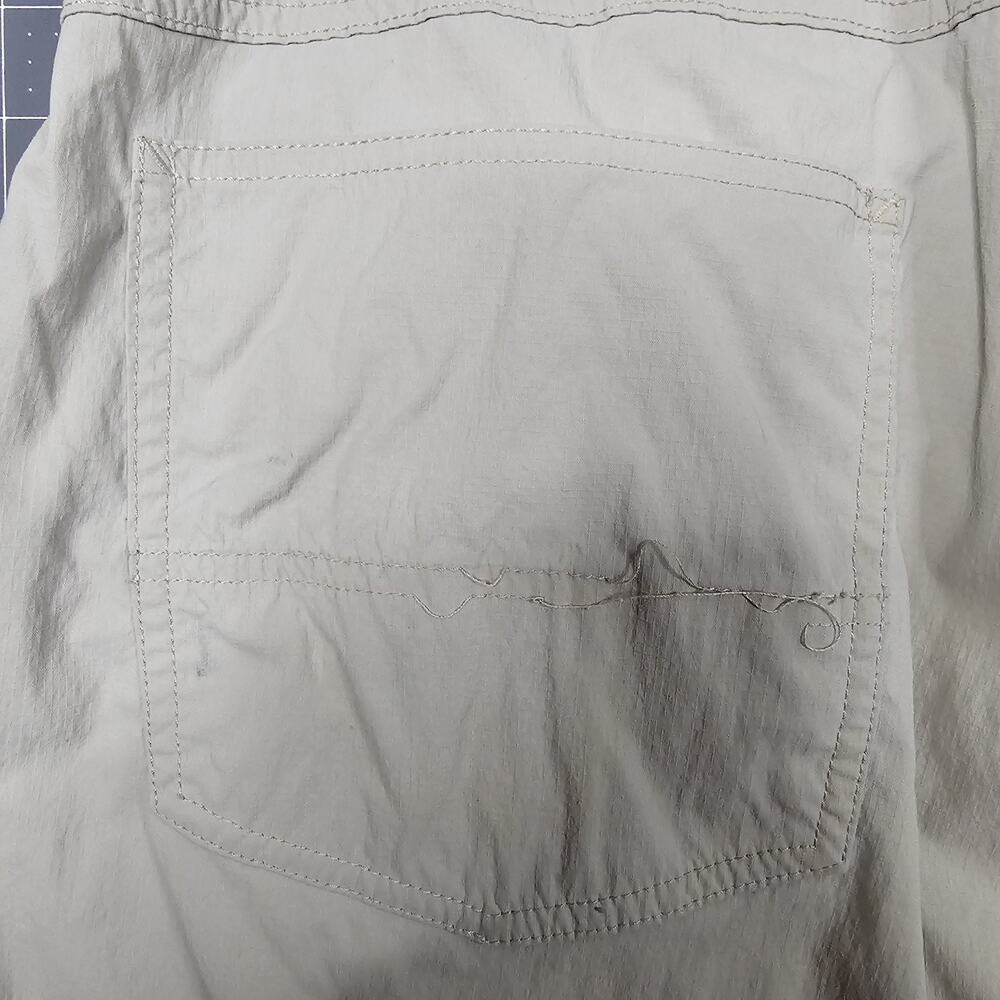 Carhartt Force Pants Mens 38x34 Tan Ripstop Nylon Pocket Work Outdoor Stretch - Picture 10 of 16